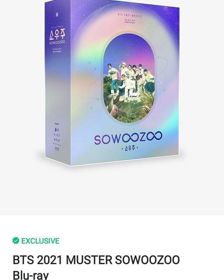 【新品未開封】Blu-ray BTS 2021 MUSTER SOWOOZOOIDOL