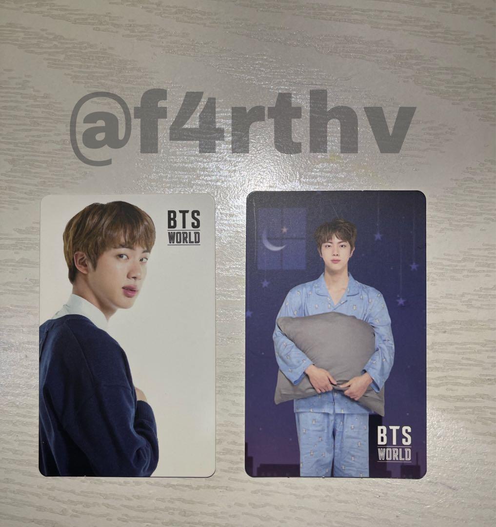 bts world jin ds & coupon pc, Hobbies & Toys, Collectibles ...