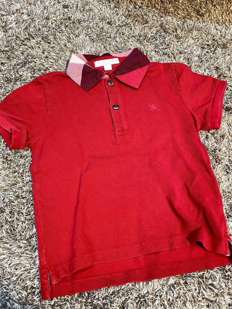 Burberry store toddler polo