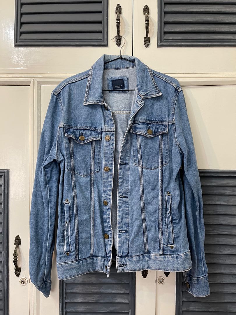Calliope Man Denim Jacket, Men's Fashion, Coats, Jackets and Outerwear