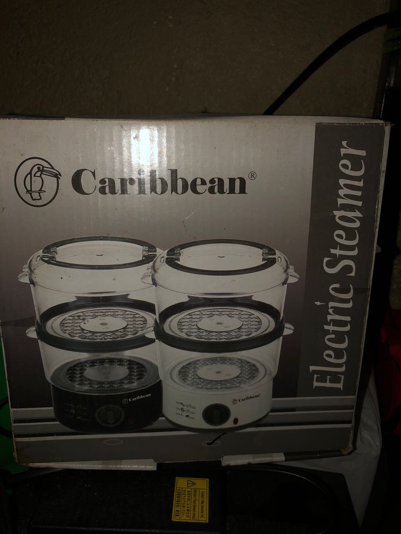 CARIBBEAN ELECTRIC STEAMER, TV & Home Appliances, Kitchen Appliances, BBQ, Grills & Hotpots on
