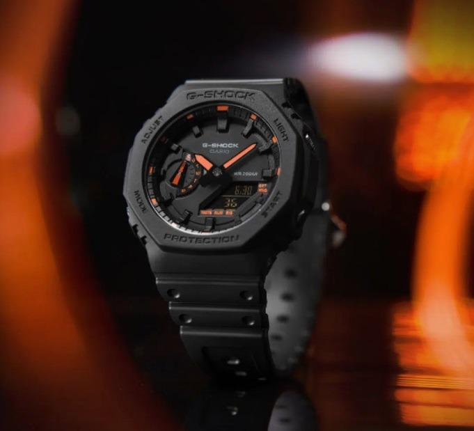 CASIO G-SHOCK ANALOG-DIGITAL Neon Accent Series