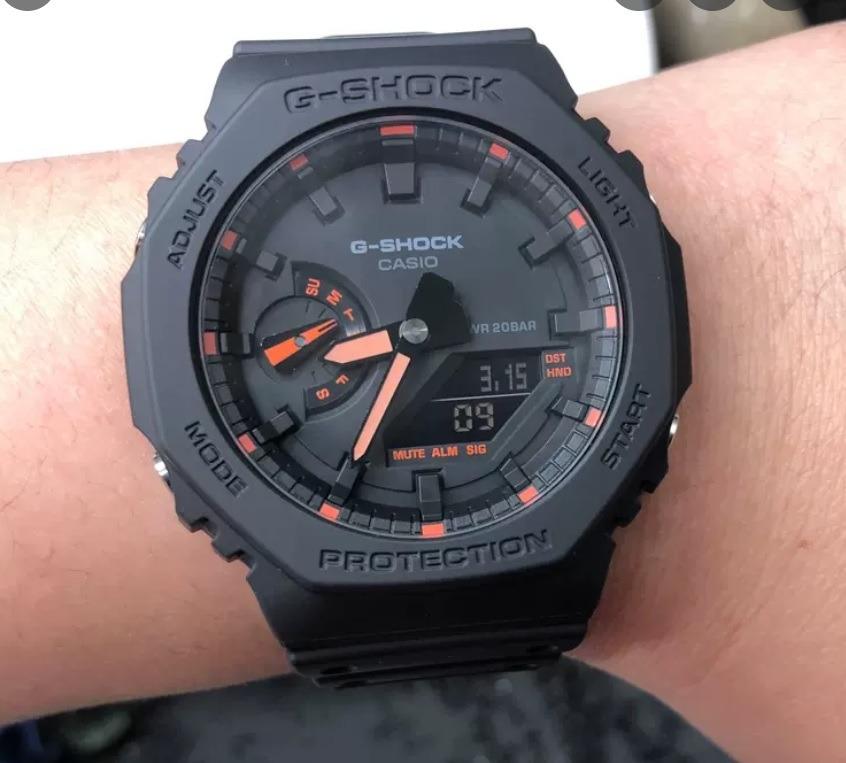 CASIO G-SHOCK ANALOG-DIGITAL Neon Accent Series