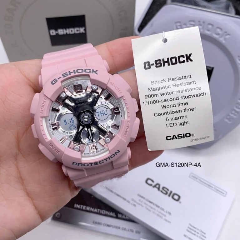 G-SHOCK GMA S120NP ピンク 新品 GMA-S120NP-4A With Cotton Candy