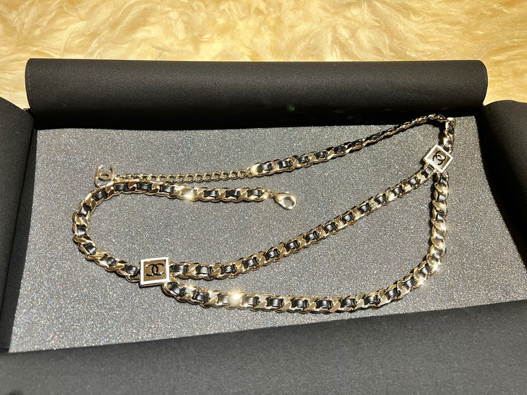 Double sale chain belt
