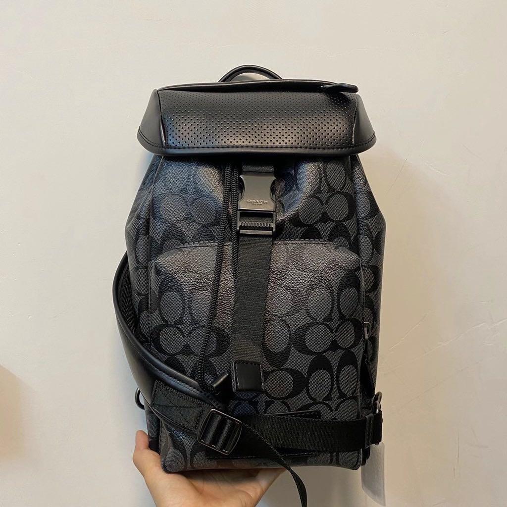 Coach men's ranger backpack clearance