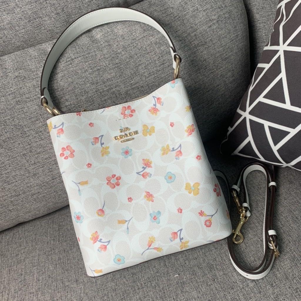 Coach floral sales print handbags