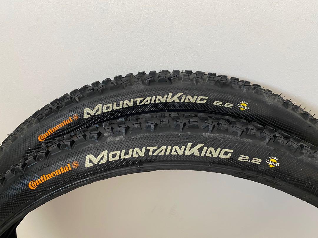 Continental mountain king on sale 2.2 tubeless