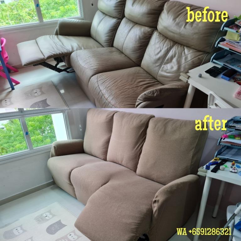 Custom made recliner sofa deals