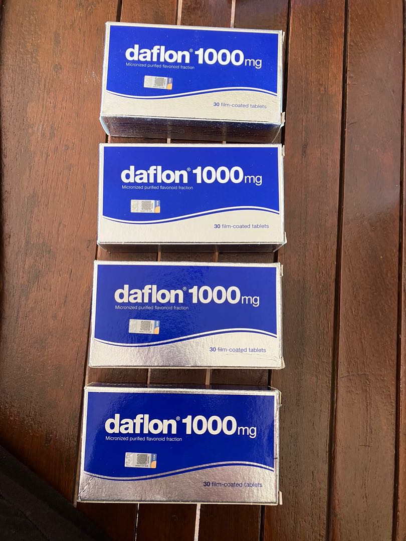 Daflon 30 tabs 1000 mg, Health & Nutrition, Medical Supplies & Tools on  Carousell