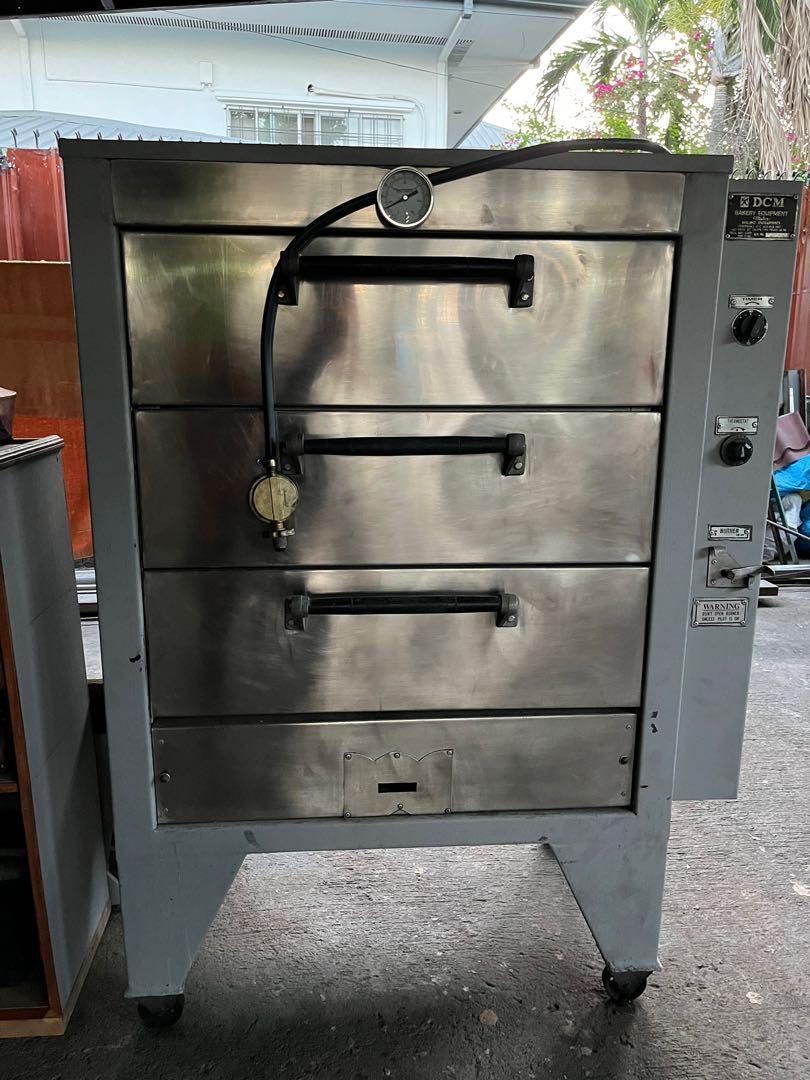 DCM Bakery Equipment Stationary Gas Oven, Furniture & Home Living