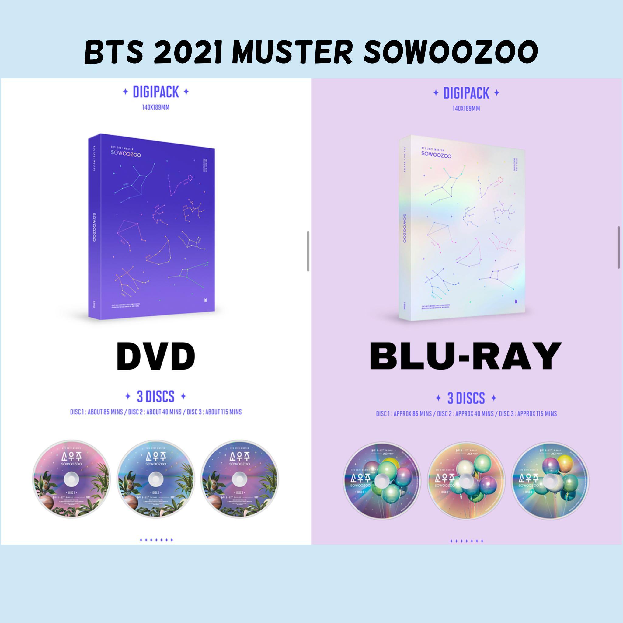 【新品未開封】Blu-ray BTS 2021 MUSTER SOWOOZOO