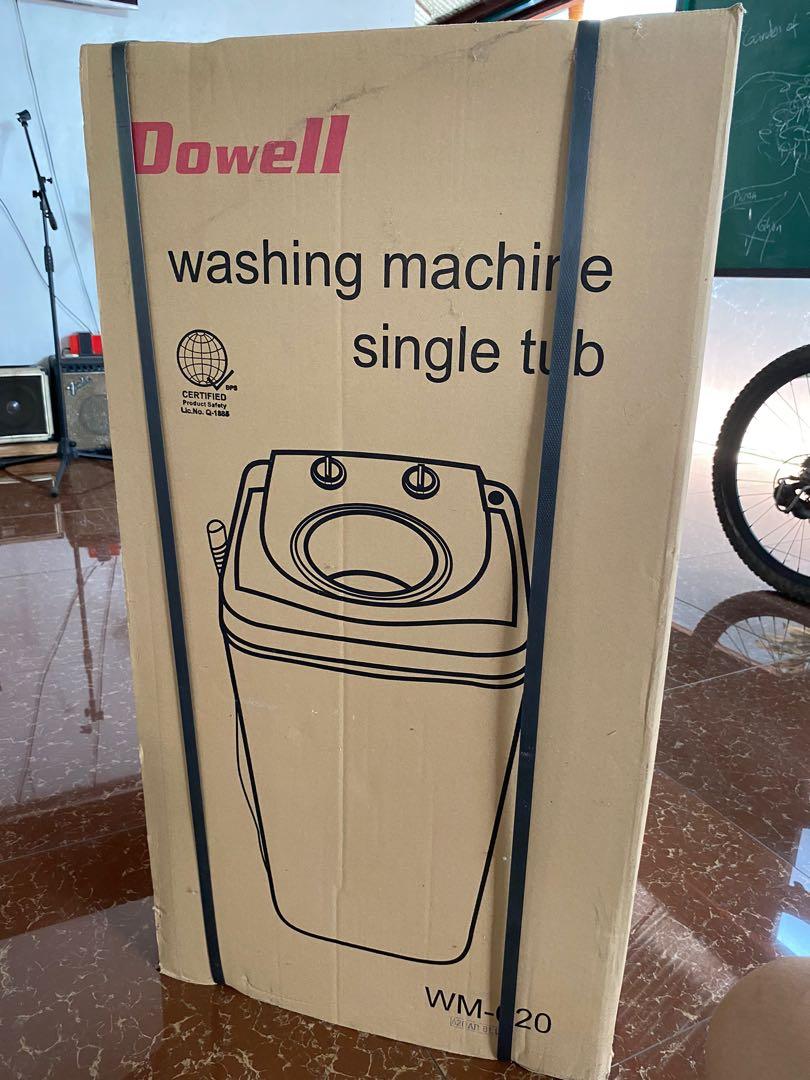 Dowell 6.2kg Washing Machine Single Tub, TV & Home Appliances, Washing