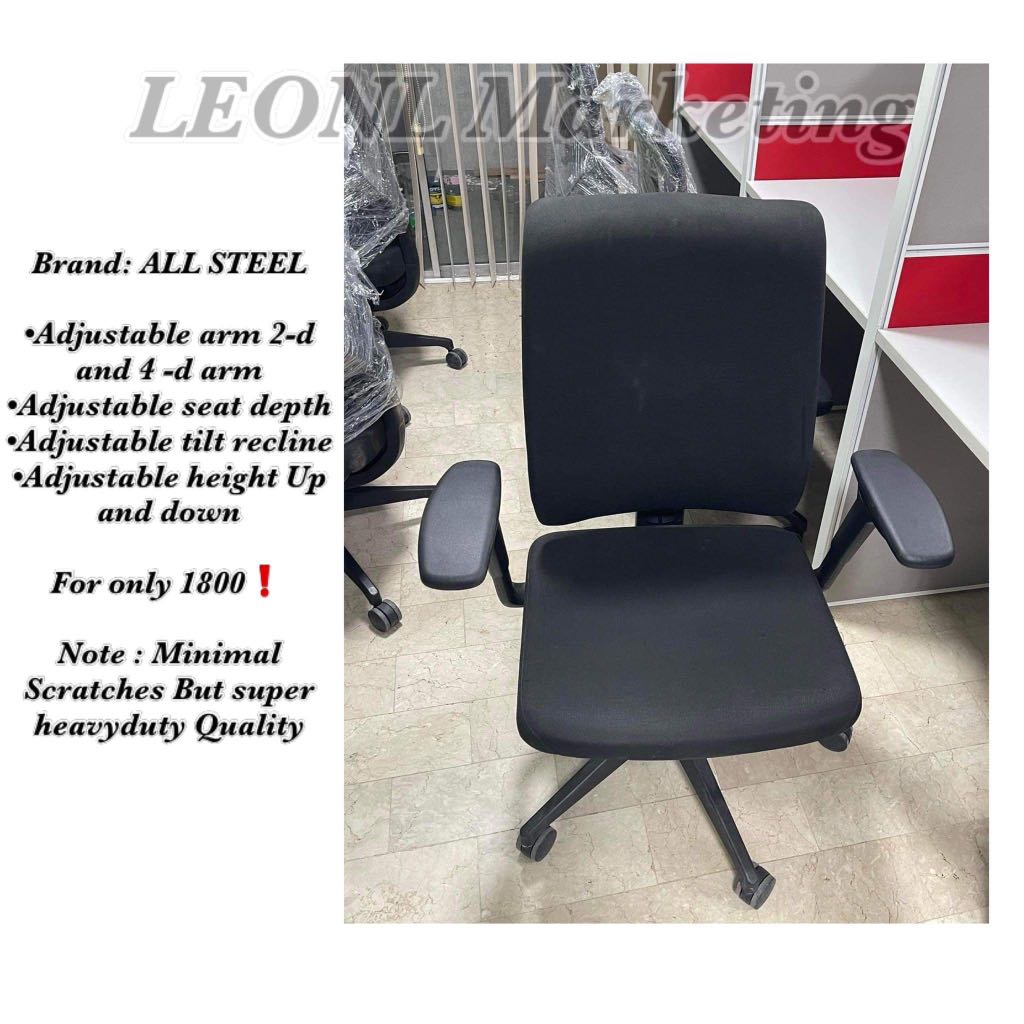 All steel online chair