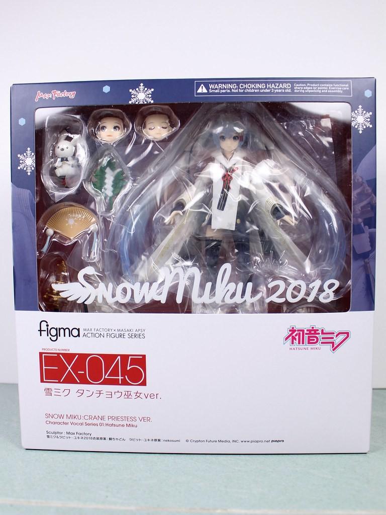 全新現貨】EX-045 雪初音FIGMA SNOW MIKU ,2018, 興趣及遊戲, 玩具