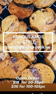 Famous A'mos Style Cookies
