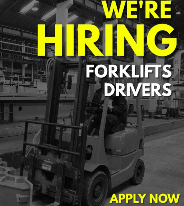 Forklift Driver Needed/Pioneer Area, Jobs, Warehouse & Logistics on