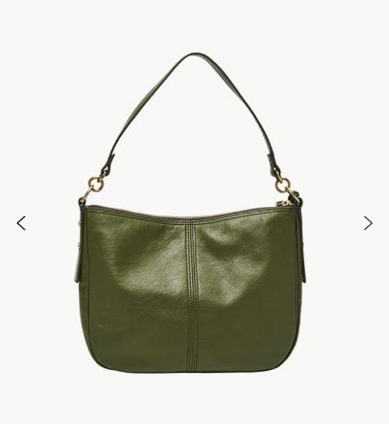 Fossil Bag in Olive Green, Women's 