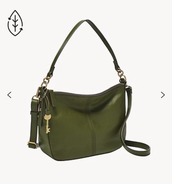 Fossil Bag in Olive Green, Women's 