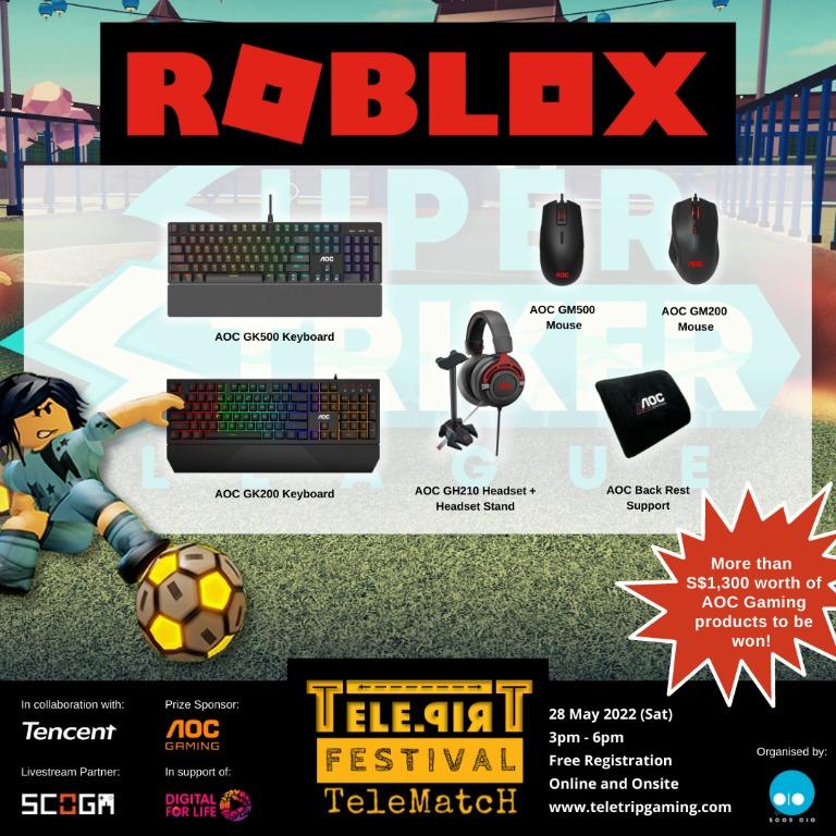 [Free AOC Gaming Mechnical Keyboard and Mouse] TeleMatch Roblox, Video ...