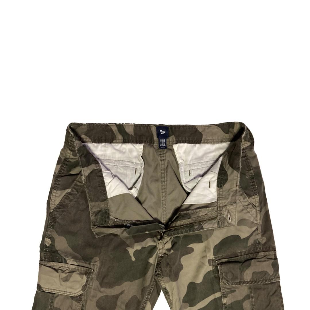GAP Cargo Pants (Camo), Fesyen Pria 