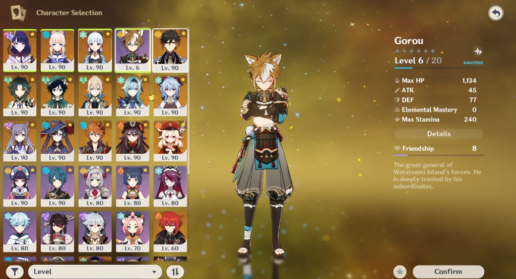 Compte Genshin Impact AR 58 End game account + new maps