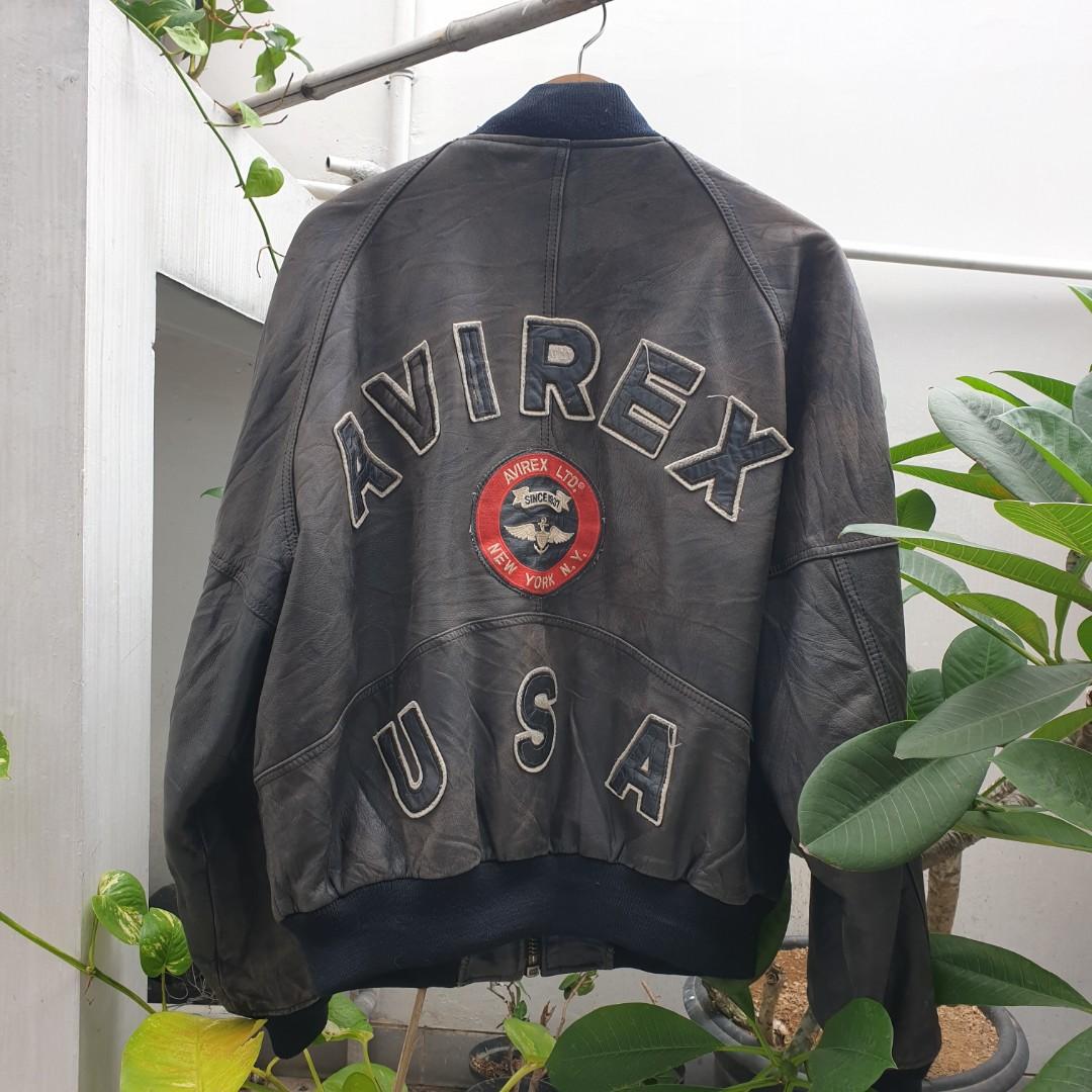 Jaket avirex clearance