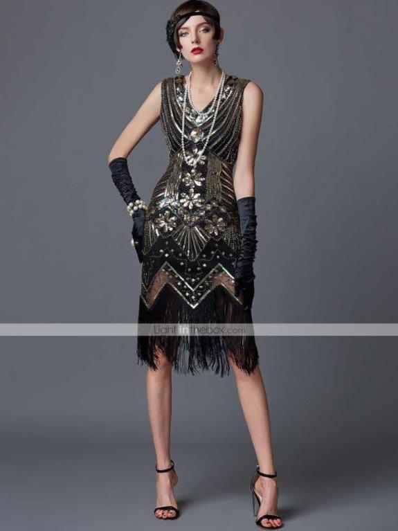 Vintage gatsby dress top