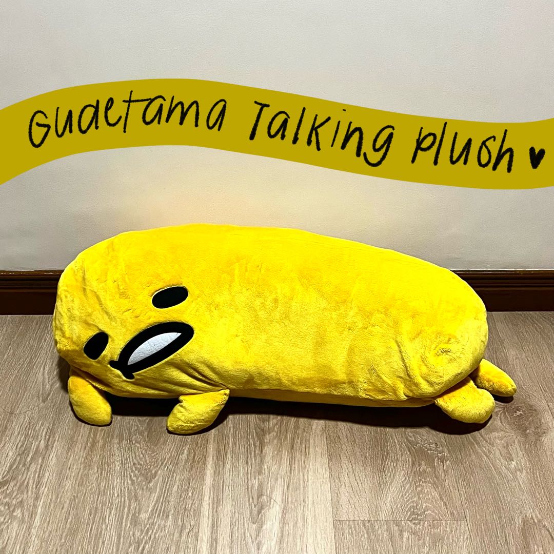 Gudetama discount talking plush