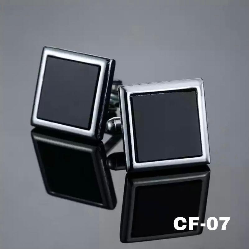 High Quality Luxury Shirt Black Cufflinks for Men Wholesale