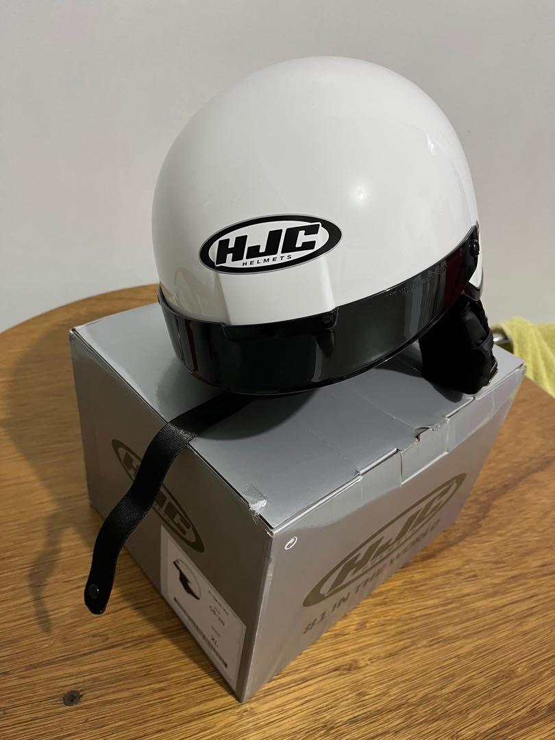 HJC CS2N Half face helmet XL, Motorbikes, Motorbike Parts & Accessories ...