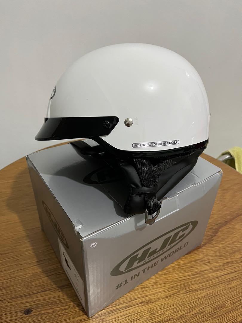 HJC CS2N Half face helmet XL, Motorbikes, Motorbike Parts & Accessories