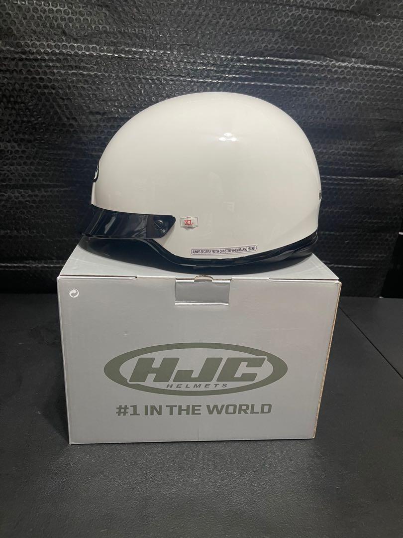 HJC Helmets CS2N White, Audio, Earphones on Carousell