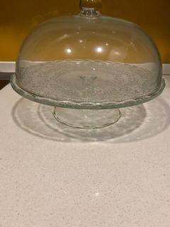 Ikea cake/cupcakes serving stand with lid