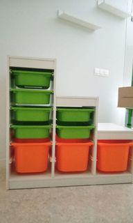 IKEA Storage Boxes and Ladders