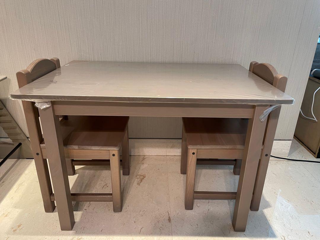 Ikea Sundvik kids table and chairs Babies Kids Baby Nursery Kids Furniture Kids Tables Chairs on Carousell