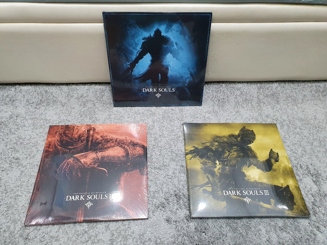 [In Stock] (Rare) Dark Souls Vinyl Trilogy: Original Soundtrack (9LP),  Hobbies & Toys, Music & Media, Vinyls on Carousell