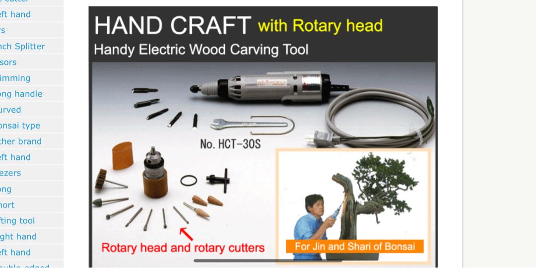 Japan Handy Craft Used For Carving Jin Shari Of Bonsai Furniture Home Living Gardening Gardening Tools Ornaments On Carousell Japan Handy Craft Used For Carving Jin Shari Of Bonsai Furniture Home Living Gardening Gardening Tools Ornaments On Carousell