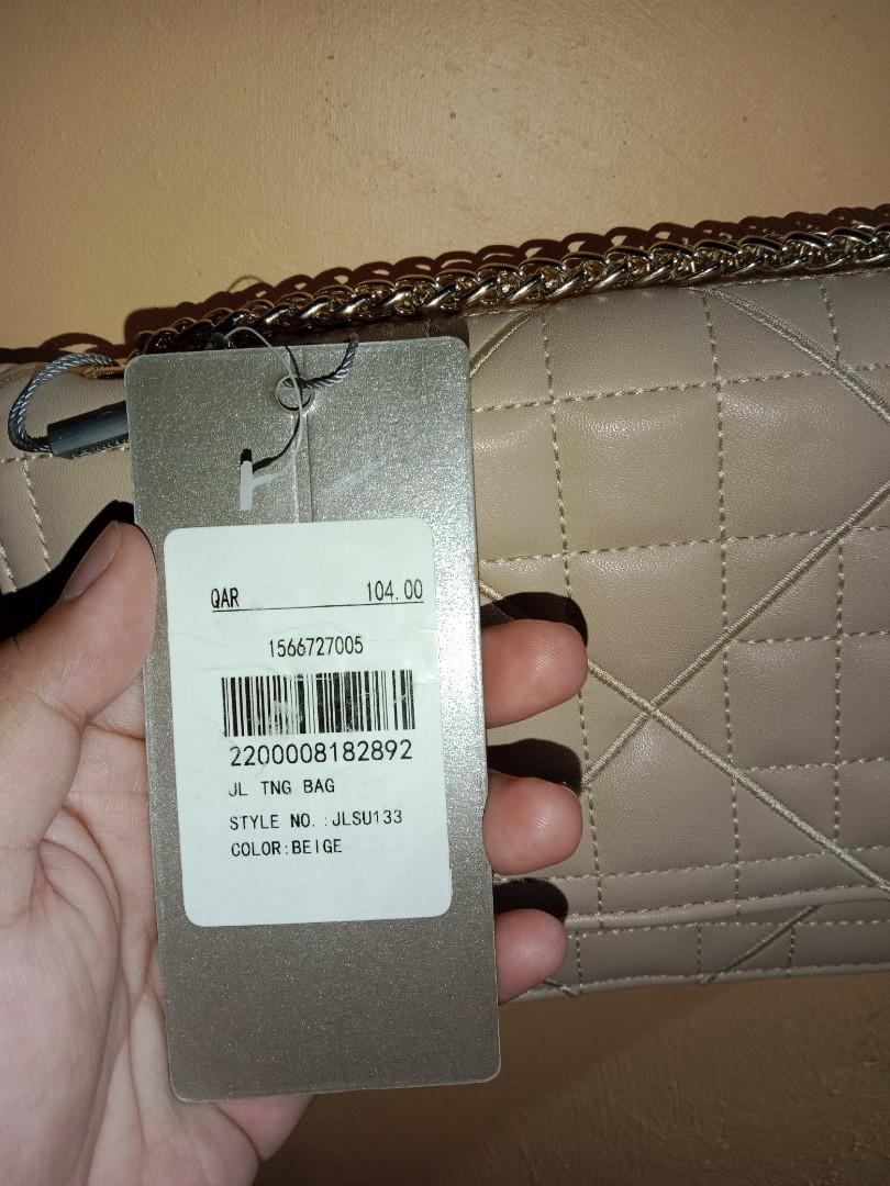 John louis teenage sling bag 190983c, beige offer at Lulu Hypermarket
