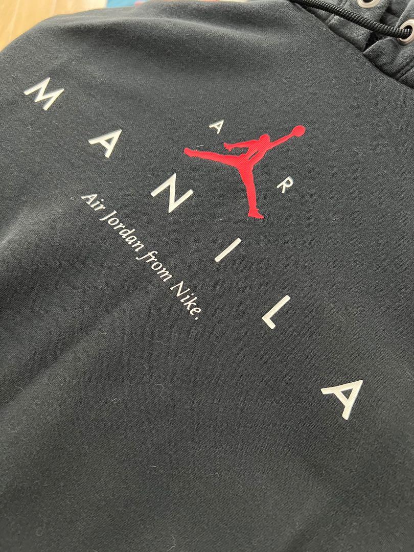 Jordan Manila hoodie, Men's Fashion, Tops & Sets, Hoodies on Carousell