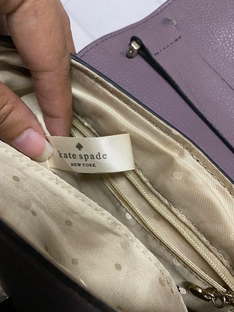 Kate spade bag lilac