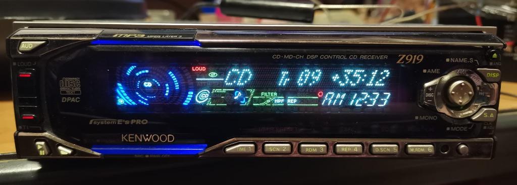 Kenwood Excelon Z919 Cd Mp3 Car Stereo 汽車配件 電子配件 Carousell