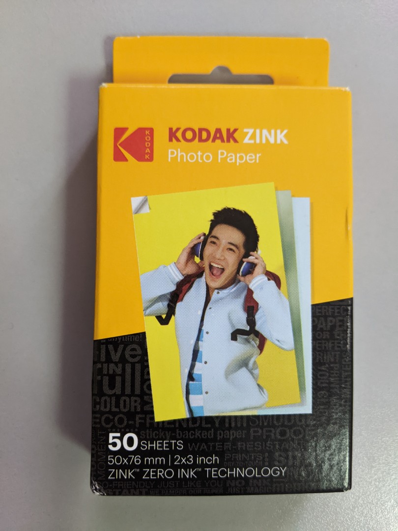 Kodak 2 x 3 ZINK Photo Paper (50 Sheets), Photography