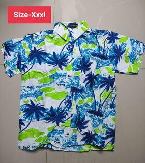 Korean Fashion Summer Beach Premium Quality Hawaiian Floral Polo For Men
