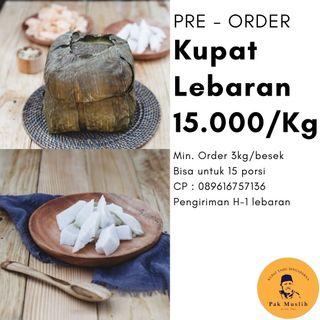 Kupat Lebaran Ketupat Besek Area Bandung dan Jakarta Only kirim H-1