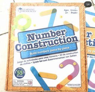 LEARNING RESOURCES-NUMBER CONSTRUCTION