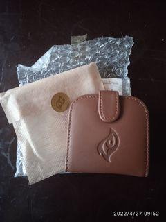 Leather coin purse