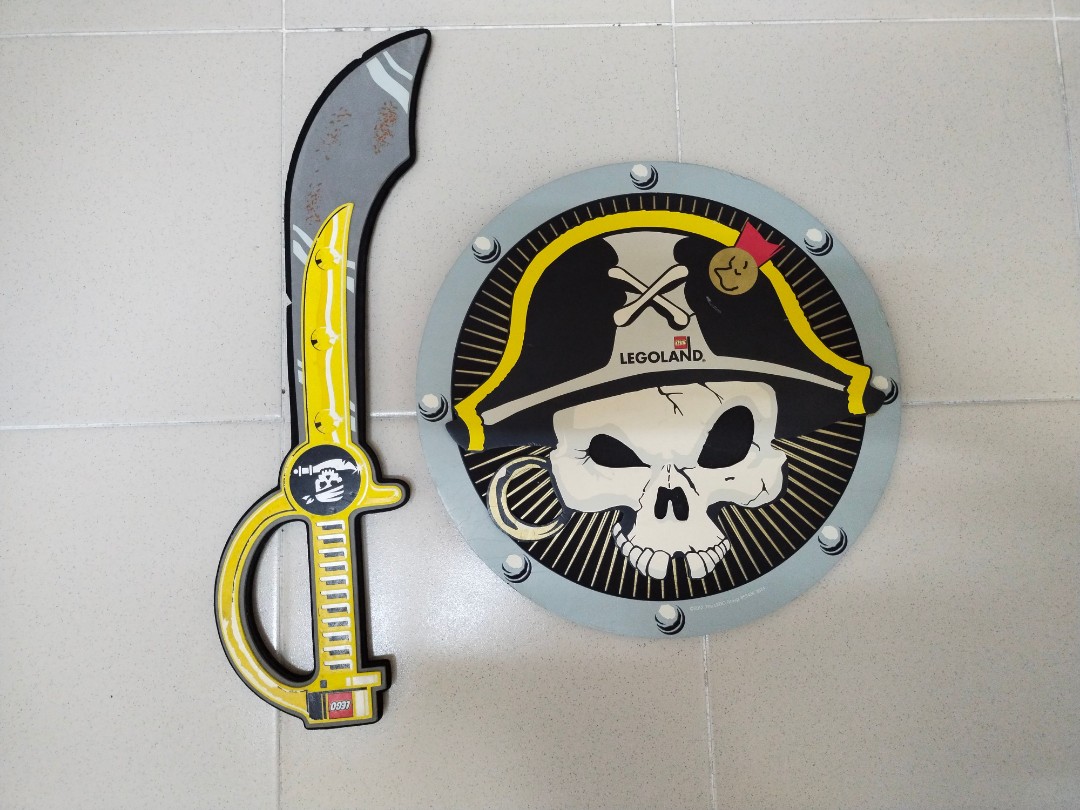 Lego Legoland Foam Sword and Shield Pirates Hobbies Toys Toys