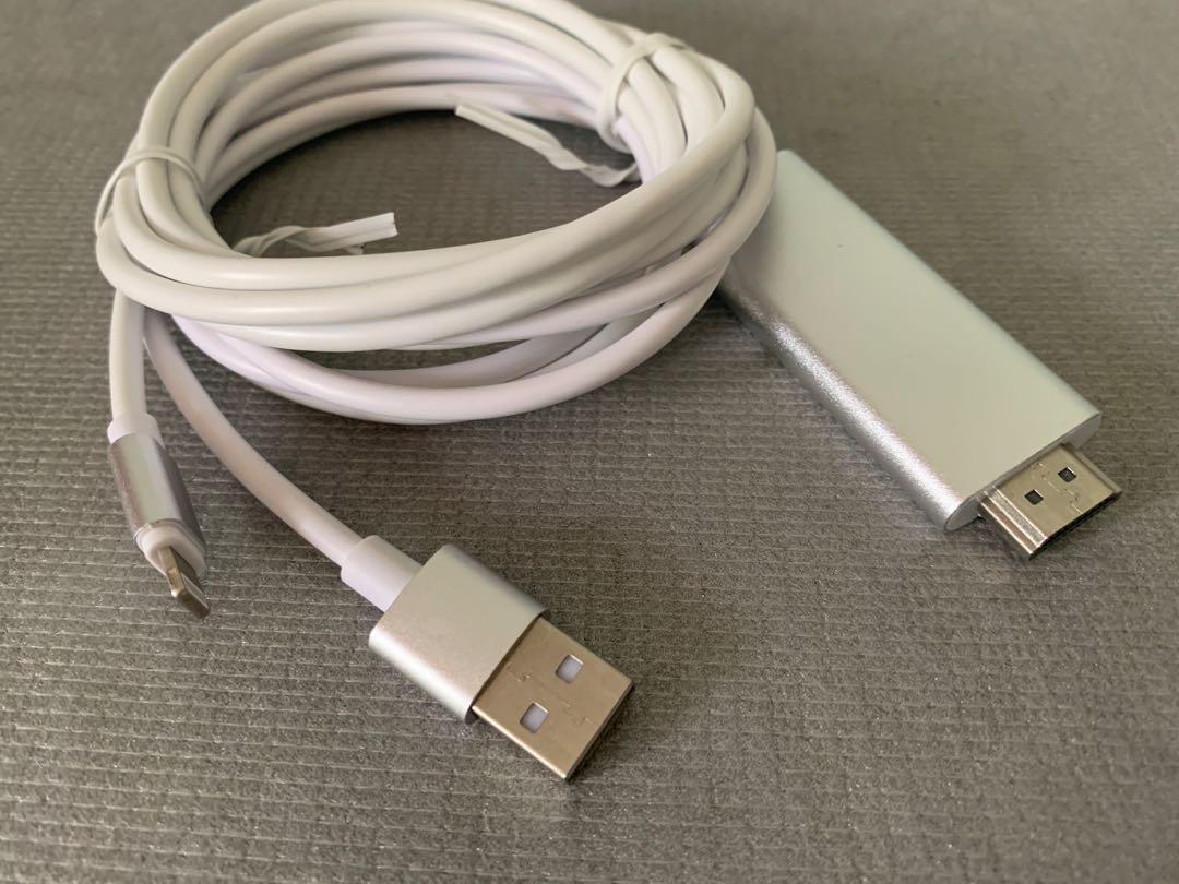 Lightning Cable to HDMI Cable, Computers & Tech, Parts & Accessories