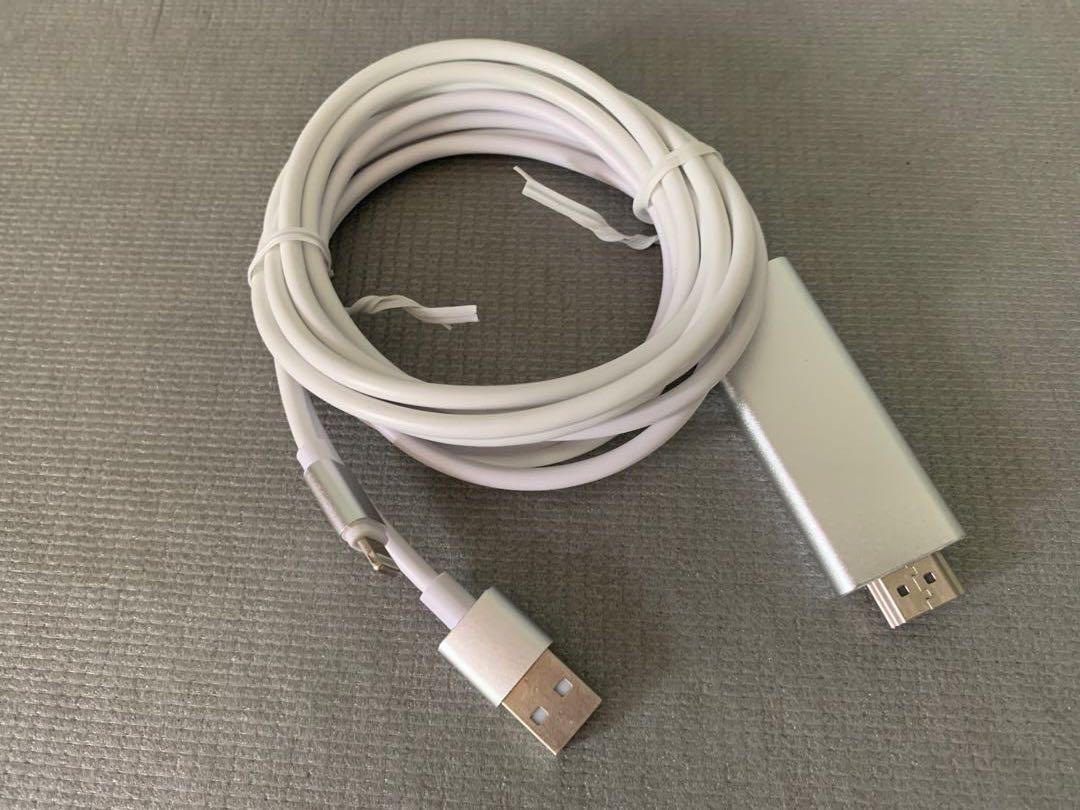 Lightning Cable to HDMI Cable, Computers & Tech, Parts & Accessories